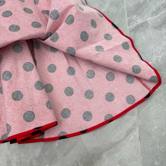 Women’s Grace Karin Retro Polka Dot Flare Sleeveless Dress With Belt Medium - Picture 8 of 16